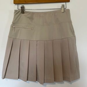 GG Blue Pleated Skirt
